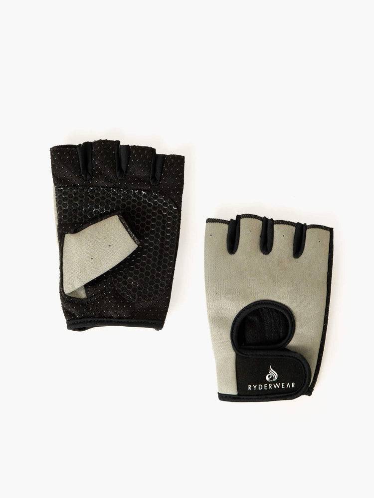 Rękawiczki Męskie Ryderwear Men Gloves Lifting Oliwkowe | PL2545GL