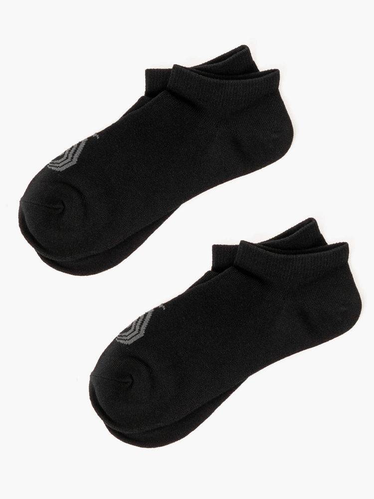 Skarpety Męskie Ryderwear Men Socks No Show Czarne | PL2592ZG