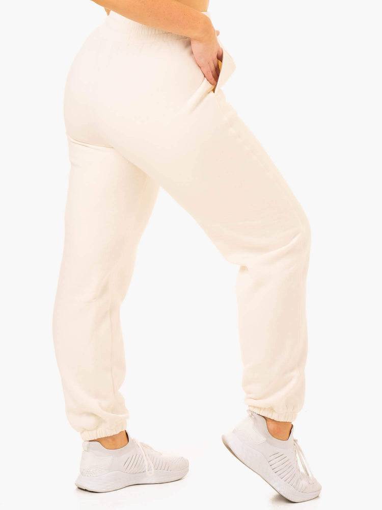 Spodnie Sportowe Damskie Ryderwear Women Track Pants Sideline Głęboka Żółte | PL1070UT