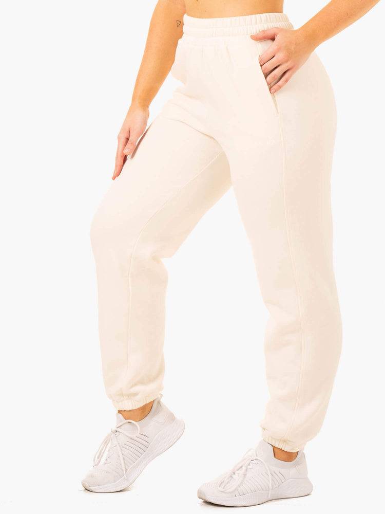 Spodnie Sportowe Damskie Ryderwear Women Track Pants Sideline Głęboka Żółte | PL1070UT