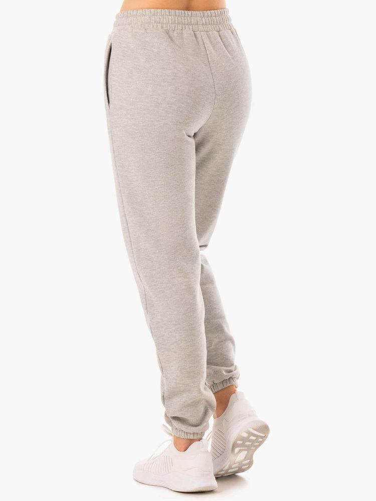 Spodnie Sportowe Damskie Ryderwear Women Track Pants Unisex Szare | PL1086VD