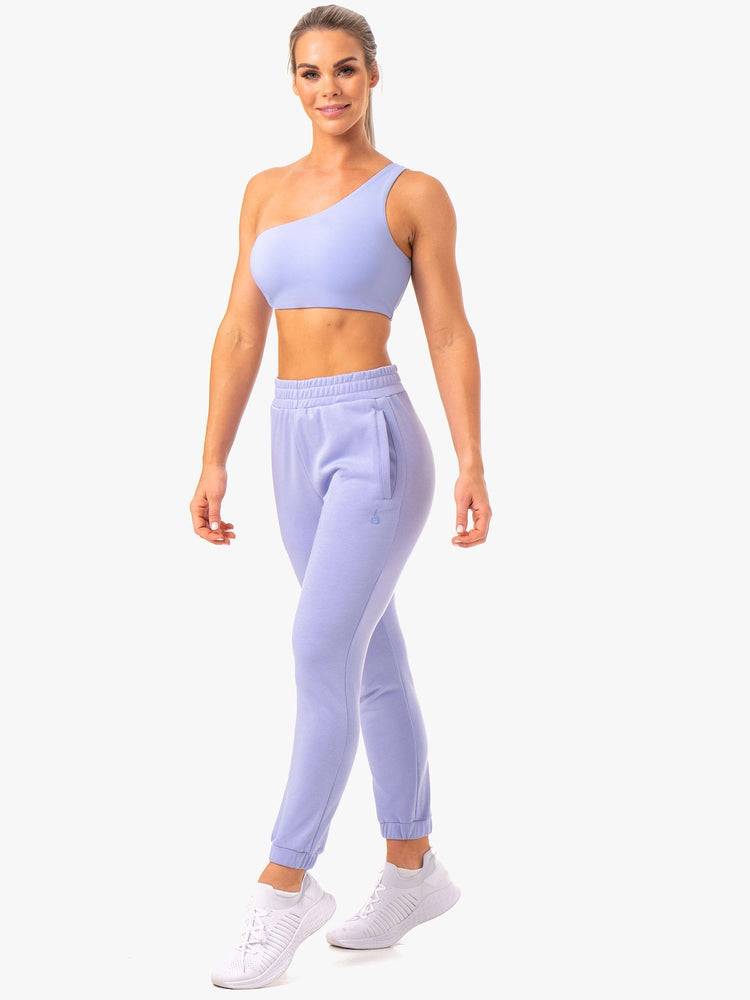 Spodnie Sportowe Damskie Ryderwear Women Track Pants Adapt Lawenda | PL1111CE