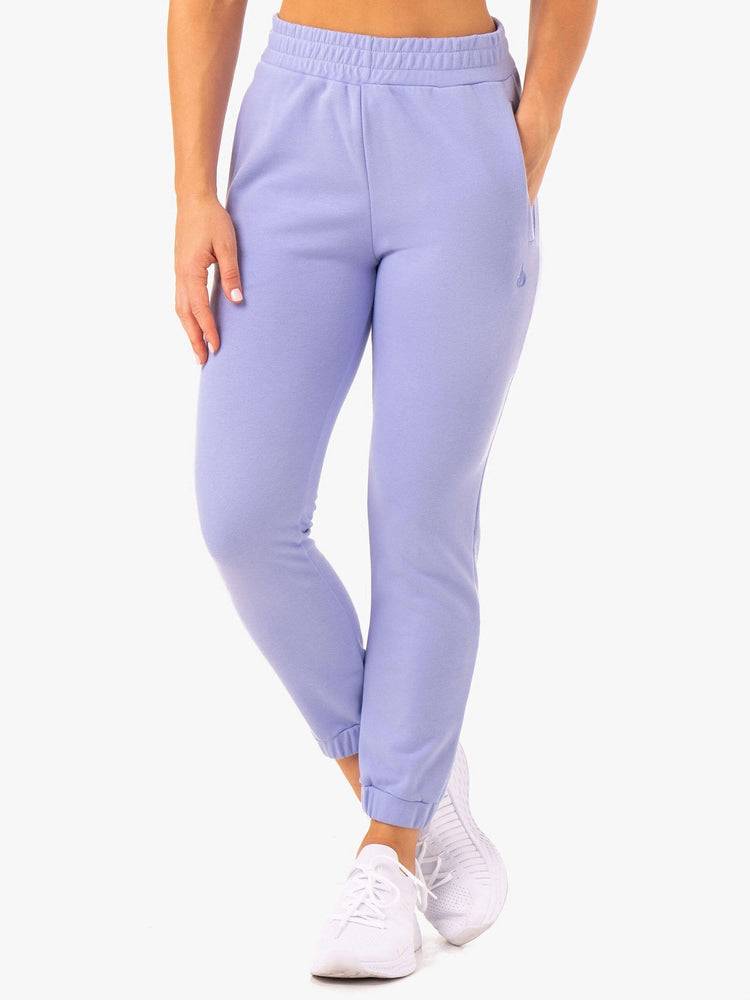 Spodnie Sportowe Damskie Ryderwear Women Track Pants Adapt Lawenda | PL1111CE