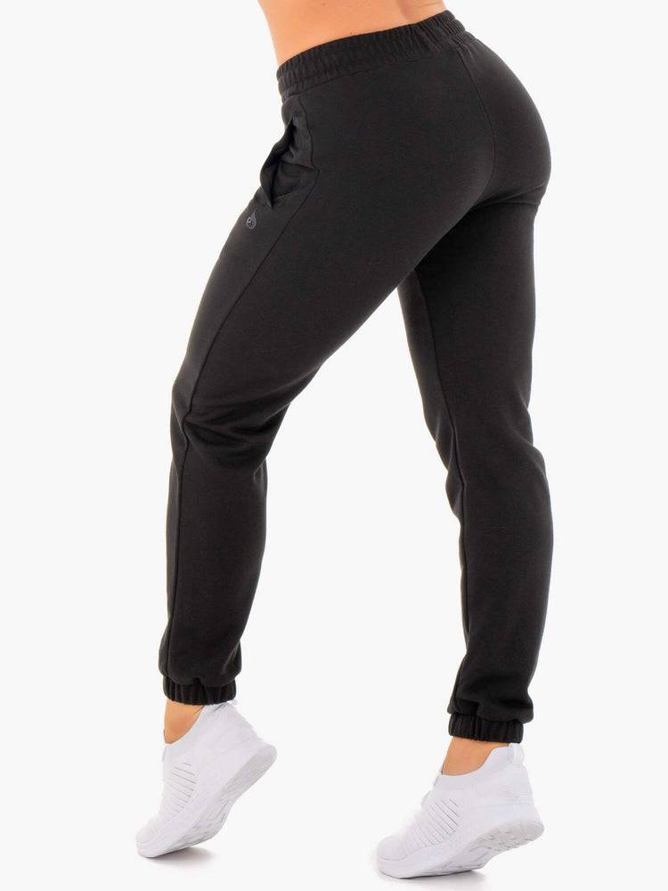 Spodnie Sportowe Damskie Ryderwear Women Track Pants Adapt Czarne | PL1114NB