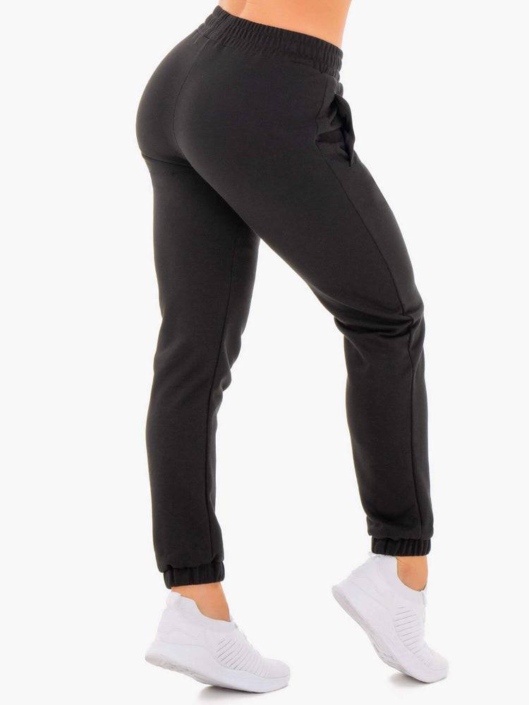 Spodnie Sportowe Damskie Ryderwear Women Track Pants Adapt Czarne | PL1114NB