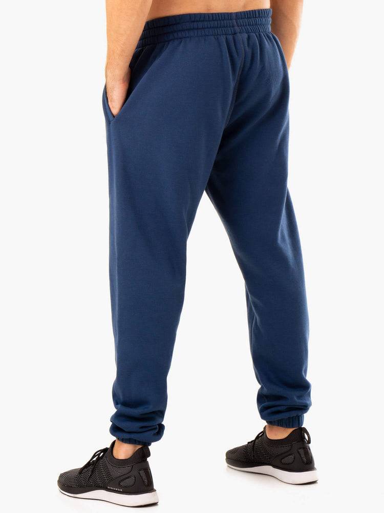 Spodnie Sportowe Męskie Ryderwear Men Track Pants Recharge Relaxed Niebieskie | PL3115ZG