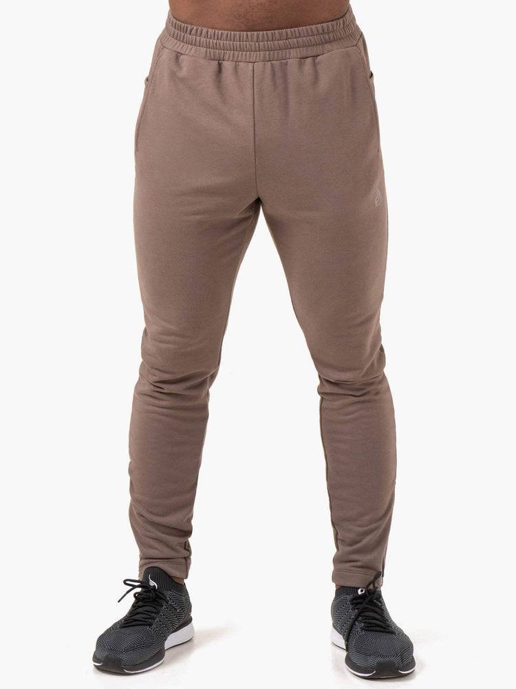 Spodnie Sportowe Męskie Ryderwear Men Track Pants Pursuits Szare Brązowe | PL3119HK