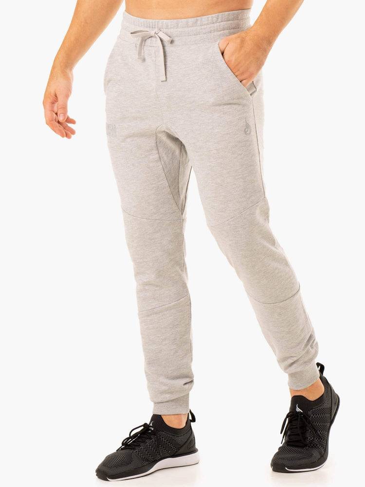 Spodnie Sportowe Męskie Ryderwear Men Track Pants Limitless Szare | PL3126PQ