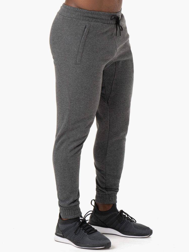 Spodnie Sportowe Męskie Ryderwear Men Track Pants Irons Szare | PL3131TV