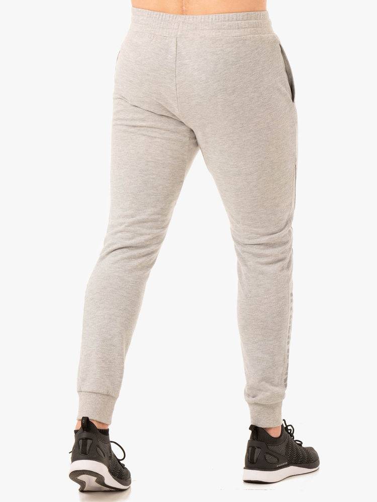 Spodnie Sportowe Męskie Ryderwear Men Track Pants Force Szare | PL3136MA