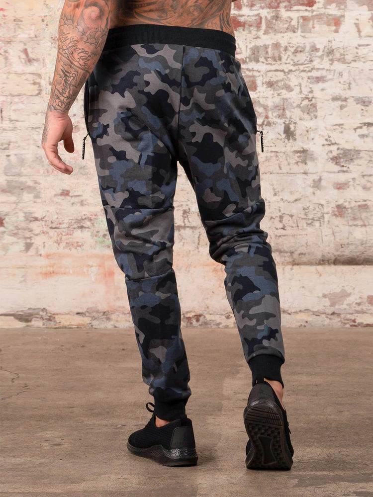 Spodnie Sportowe Męskie Ryderwear Men Track Pants Camos Czarne Camo | PL3148YU