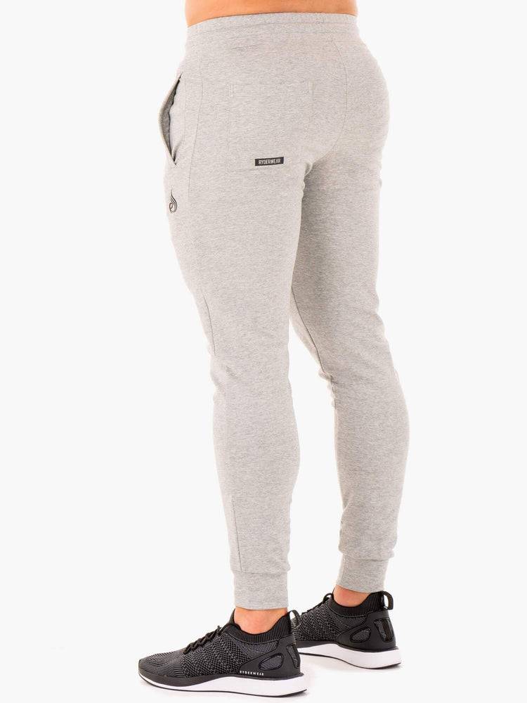 Spodnie Sportowe Męskie Ryderwear Men Track Pants Bases Szare | PL3150RW