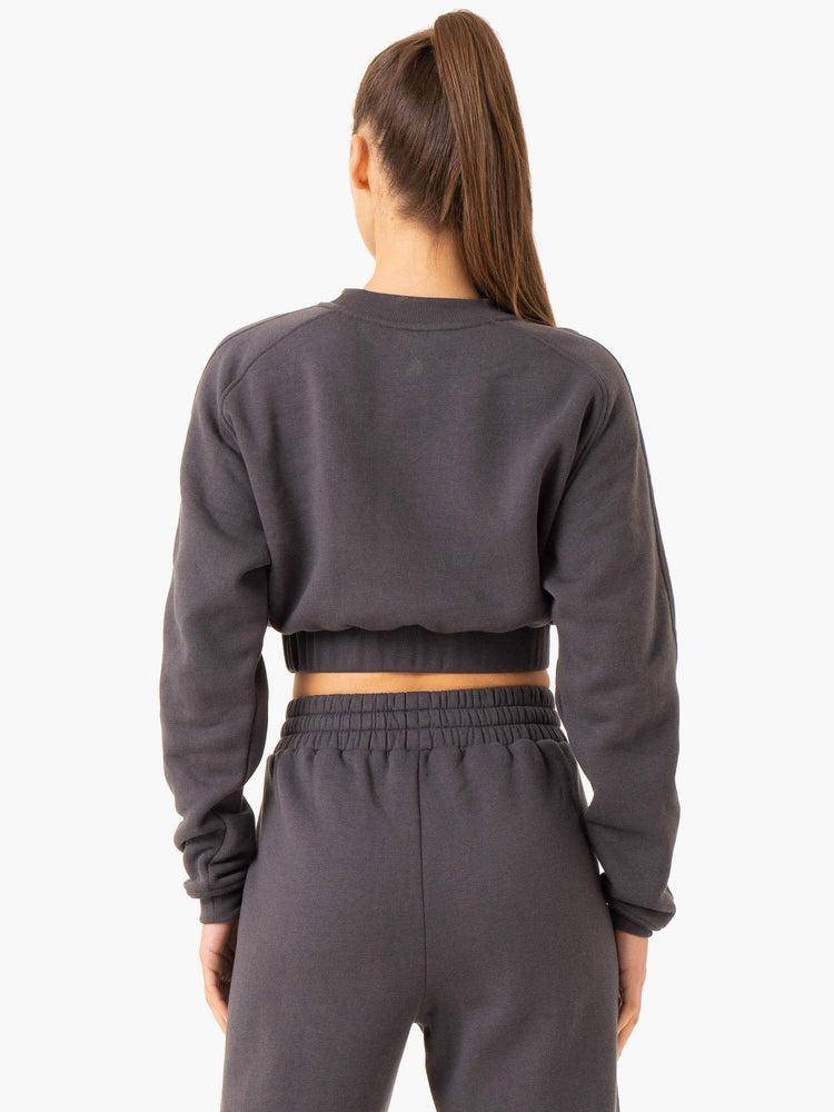 Swetry Damskie Ryderwear Women Sweaters Sideline Szare | PL1506QZ