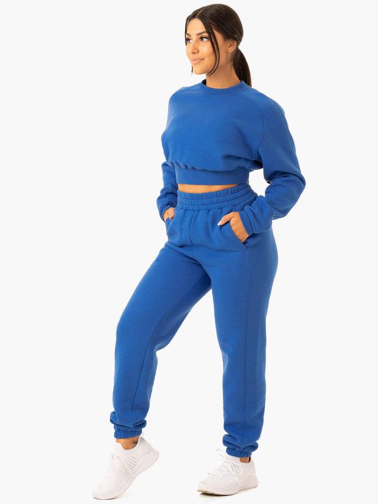 Swetry Damskie Ryderwear Women Sweaters Sideline Jasny Niebieskie | PL1510TV