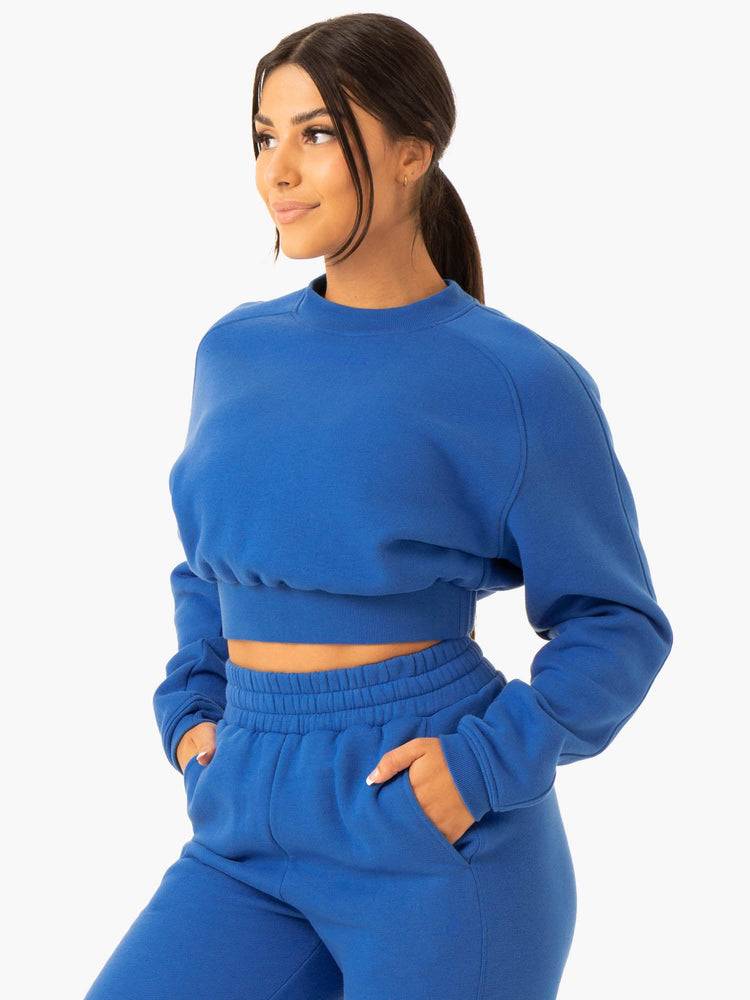 Swetry Damskie Ryderwear Women Sweaters Sideline Jasny Niebieskie | PL1510TV