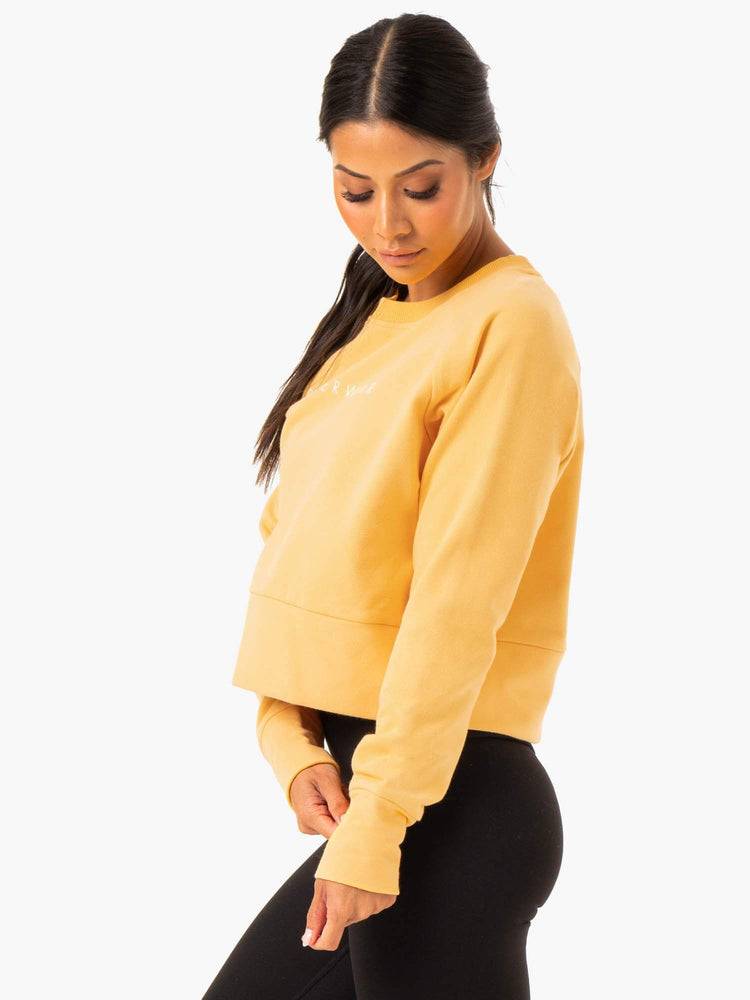 Swetry Damskie Ryderwear Women Sweaters Motion Mango | PL1561RW