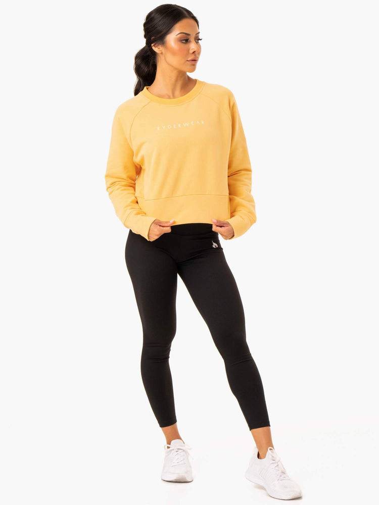 Swetry Damskie Ryderwear Women Sweaters Motion Mango | PL1561RW