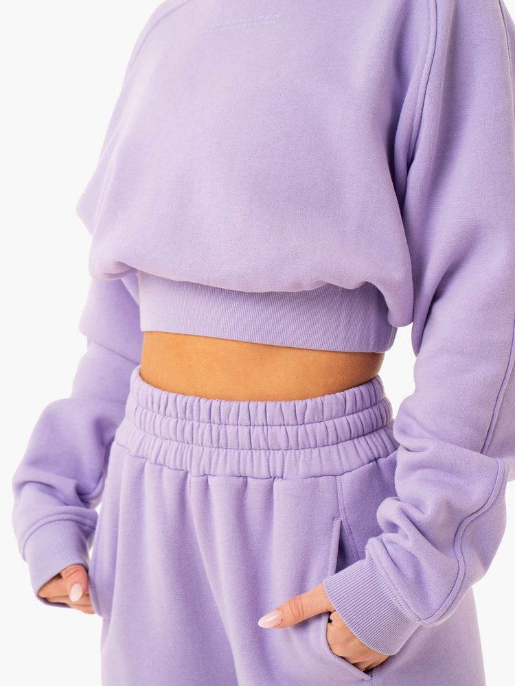 Swetry Damskie Ryderwear Women Sweaters Sideline Fioletowe | PL1575KI