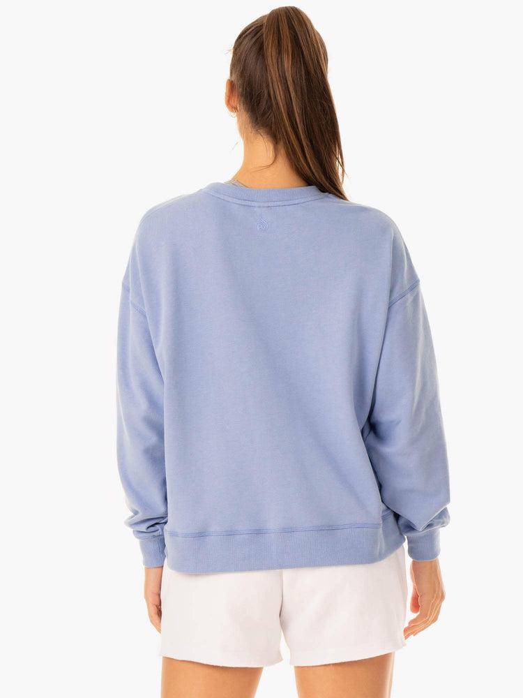 Swetry Damskie Ryderwear Women Sweaters Recover Lekkie Niebieskie | PL1580VD