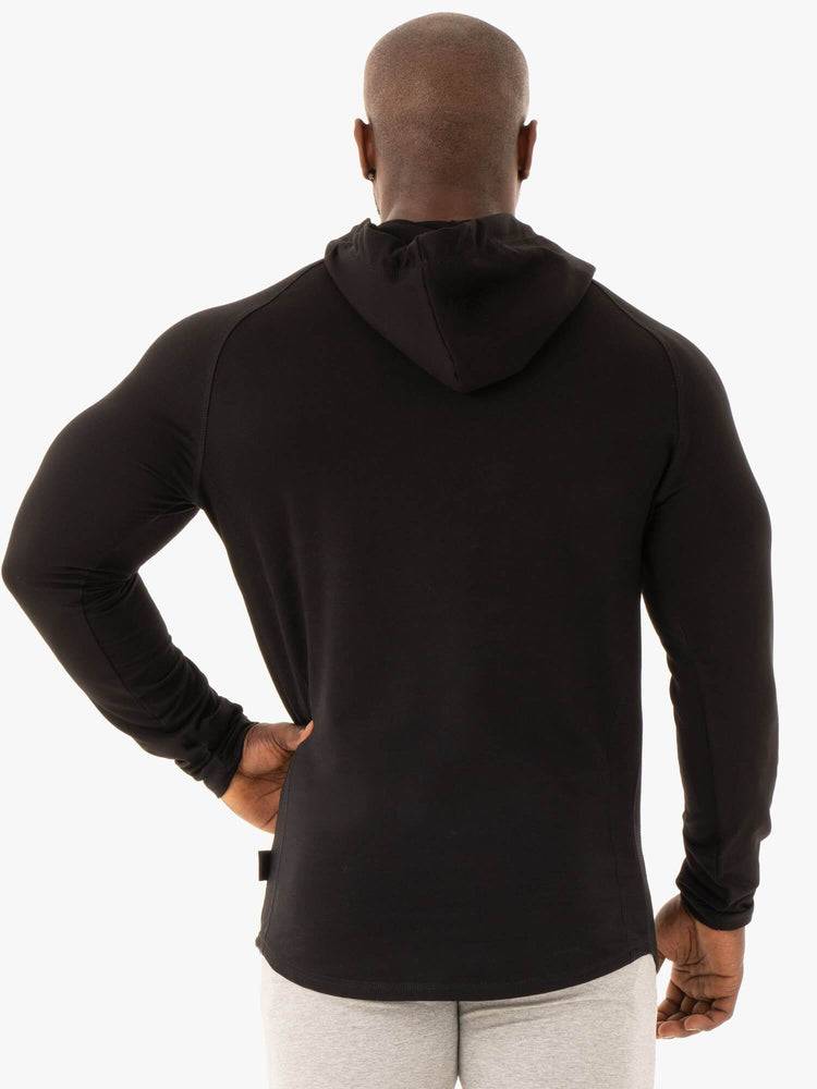 Swetry Męskie Ryderwear Men Sweaters Base Pullover Jumper Czarne | PL2846YU