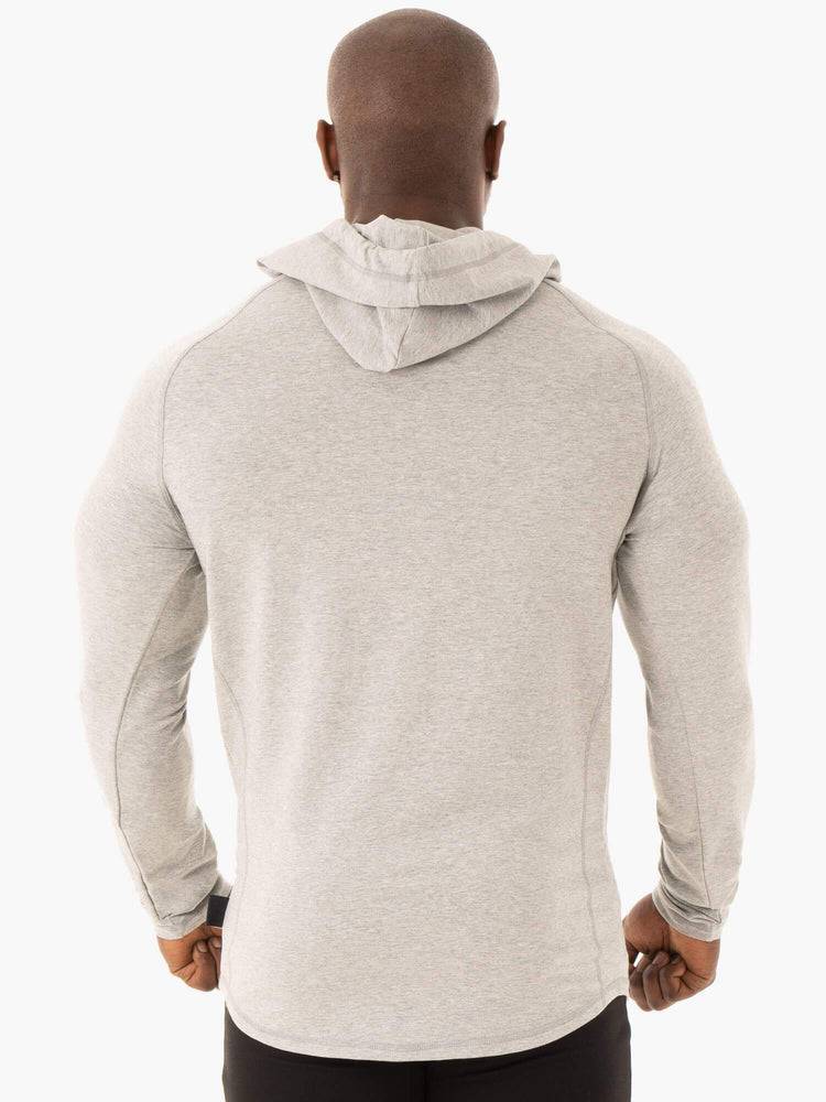 Swetry Męskie Ryderwear Men Sweaters Base Pullover Jumper Szare | PL2847TV