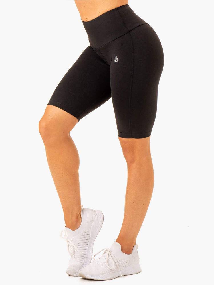 Szorty Damskie Ryderwear Women Shorts Action Bike Czarne | PL2031YU