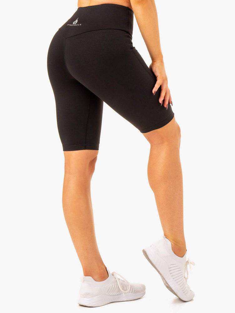 Szorty Damskie Ryderwear Women Shorts Action Bike Czarne | PL2031YU