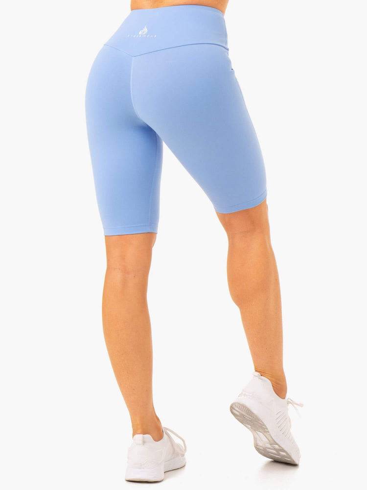 Szorty Damskie Ryderwear Women Shorts Action Bike Niebieskie | PL2064DN