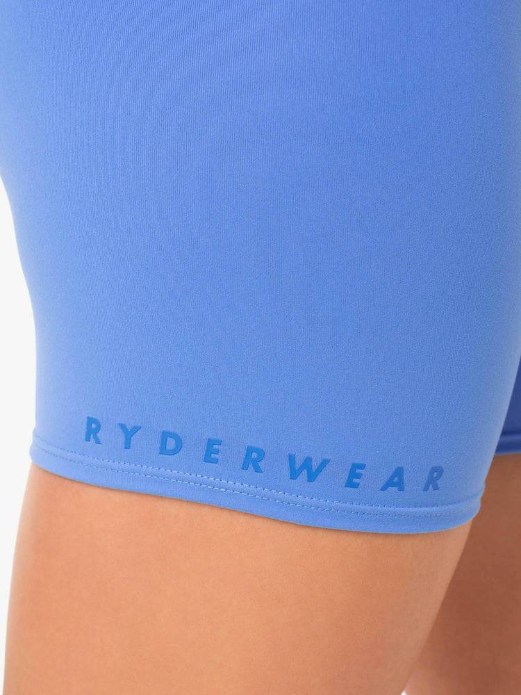 Szorty Damskie Ryderwear Women Shorts Amazon High Waisted Niebieskie | PL2147KI