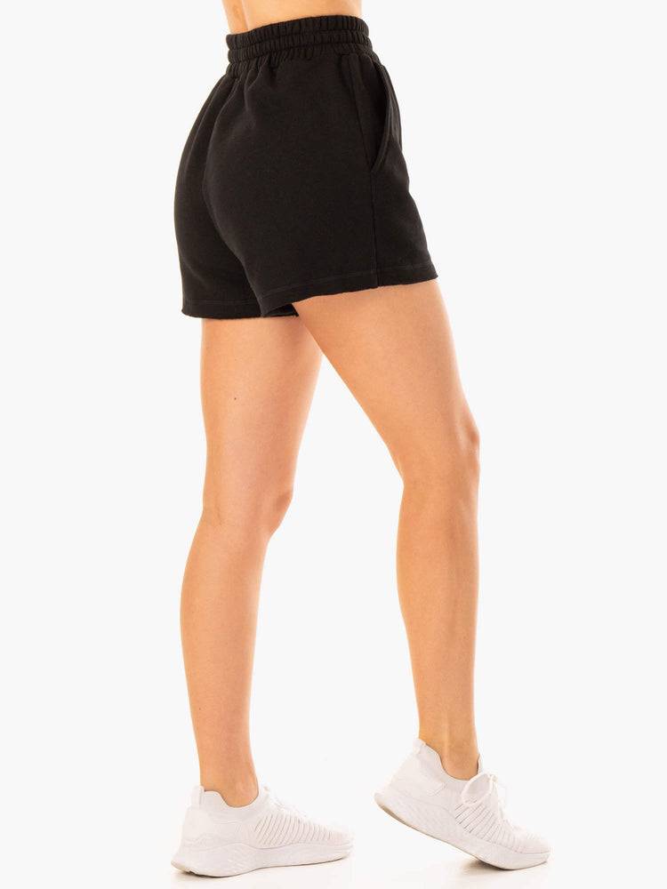 Szorty Damskie Ryderwear Women Shorts Elevate Track Czarne | PL1993ZG