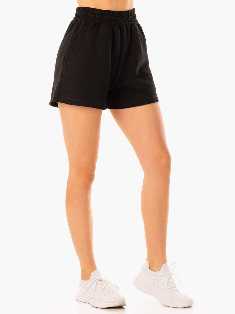 Szorty Damskie Ryderwear Women Shorts Elevate Track Czarne | PL1993ZG