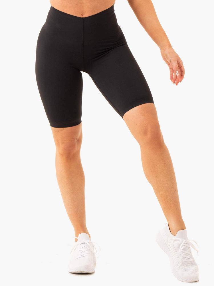 Szorty Damskie Ryderwear Women Shorts Extend Compression Bike Czarne | PL2077MA