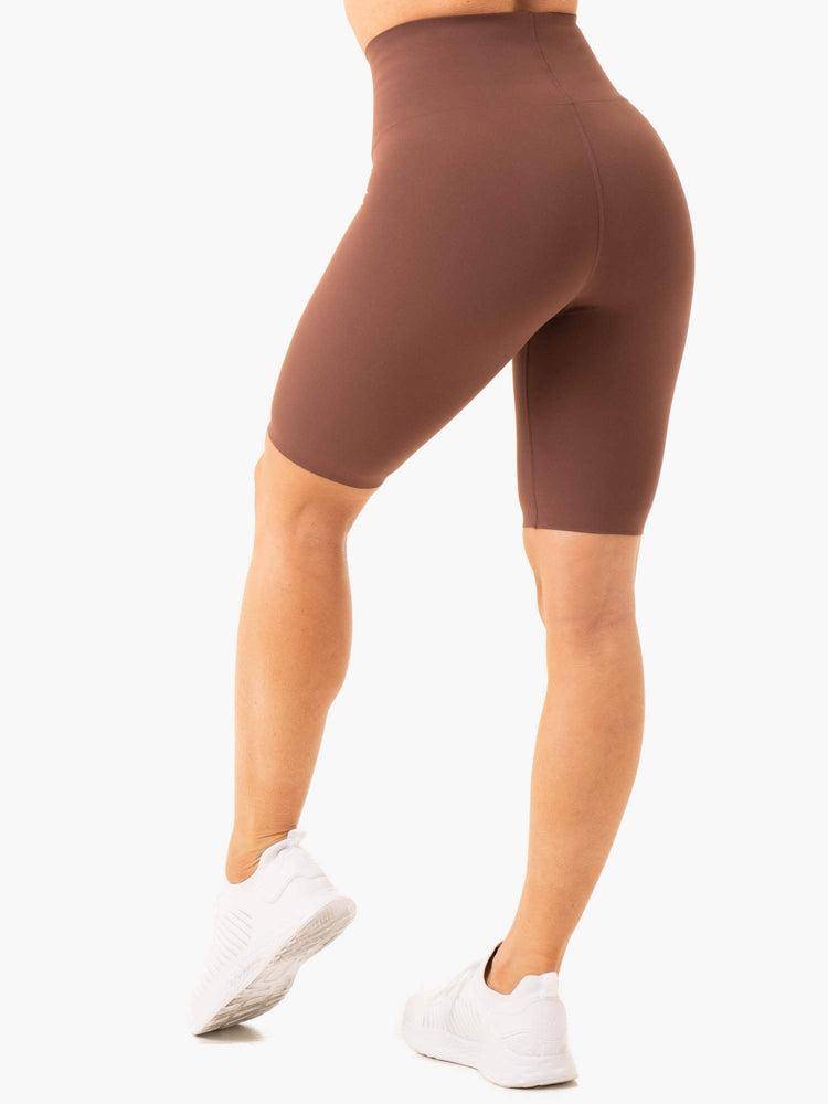 Szorty Damskie Ryderwear Women Shorts Extend Compression Bike Czekolada | PL2093HK