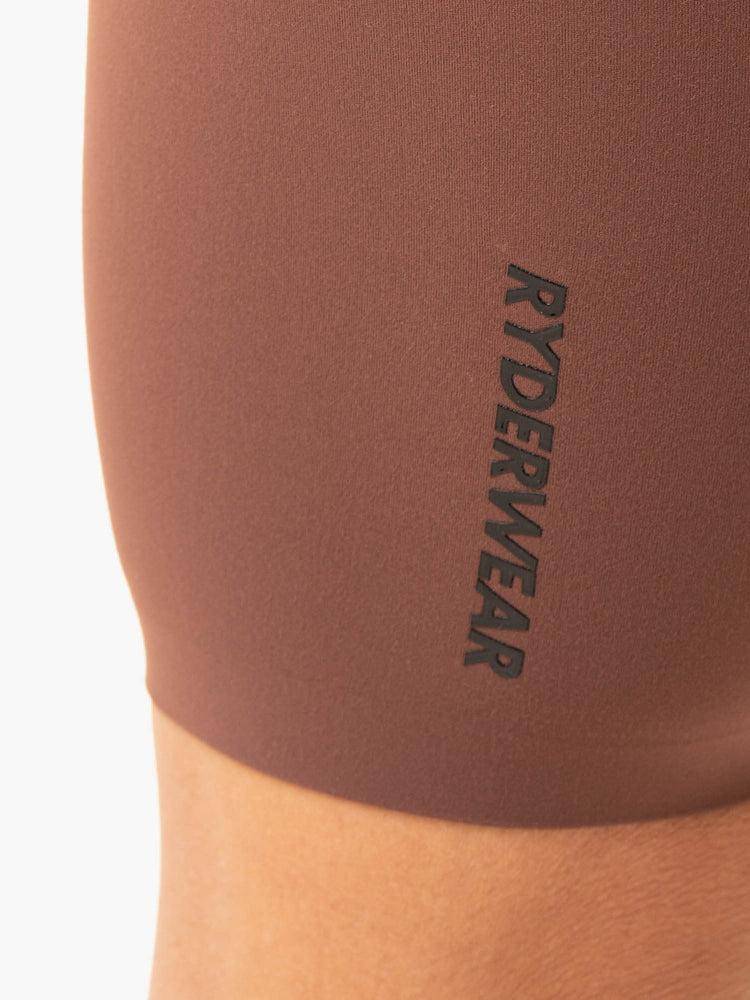 Szorty Damskie Ryderwear Women Shorts Extend Compression Bike Czekolada | PL2093HK