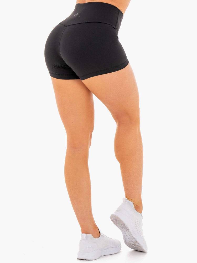 Szorty Damskie Ryderwear Women Shorts Motion High Waisted Czarne | PL1944VD