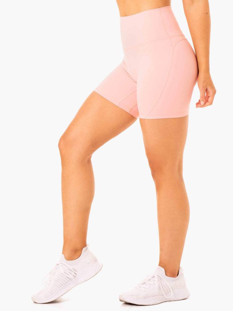 Szorty Damskie Ryderwear Women Shorts NKD Align Różowe | PL2006UT