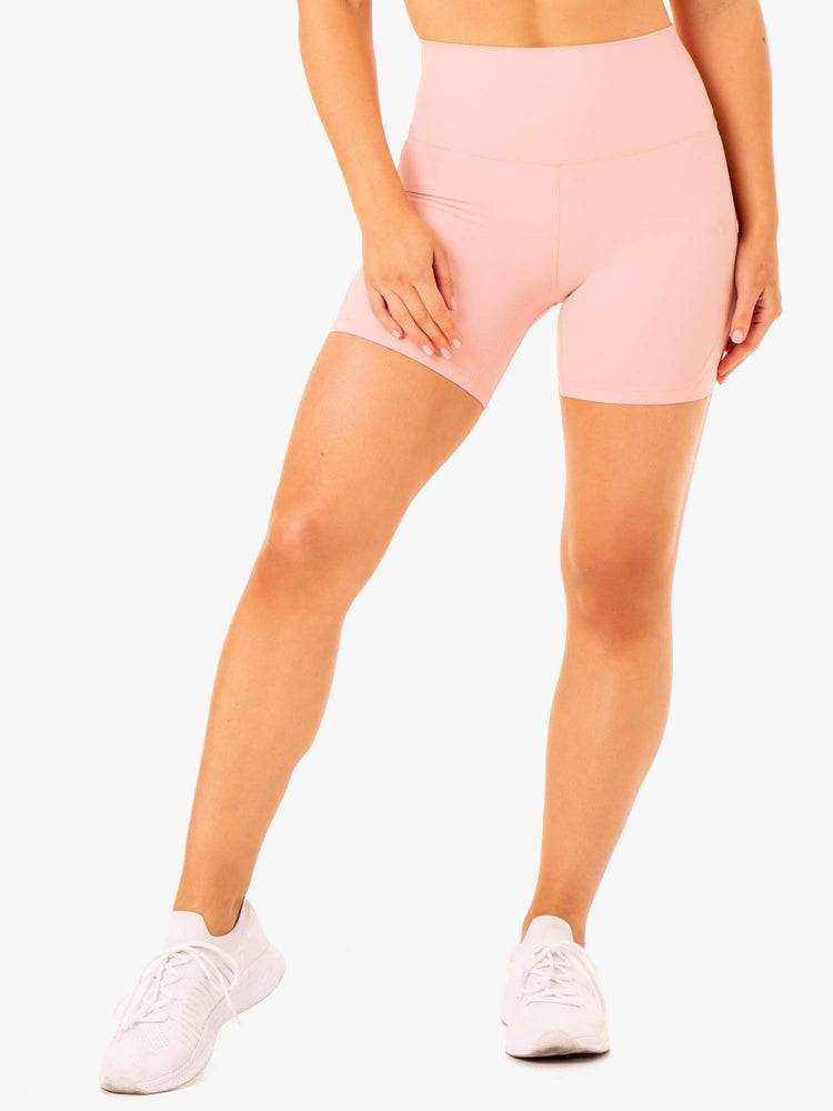 Szorty Damskie Ryderwear Women Shorts NKD Align Różowe | PL2006UT