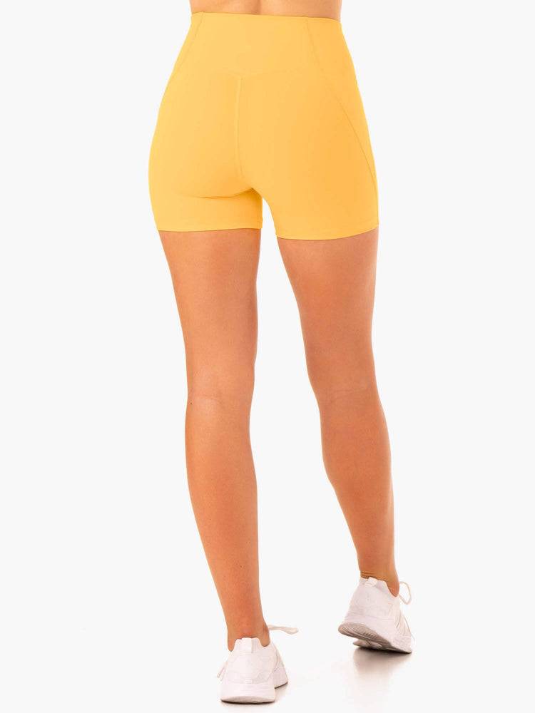 Szorty Damskie Ryderwear Women Shorts Sola High Waisted Mango | PL2198JJ