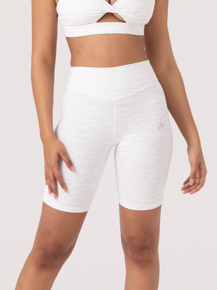 Szorty Damskie Ryderwear Women Shorts Transform Mid Length Białe | PL2089SO