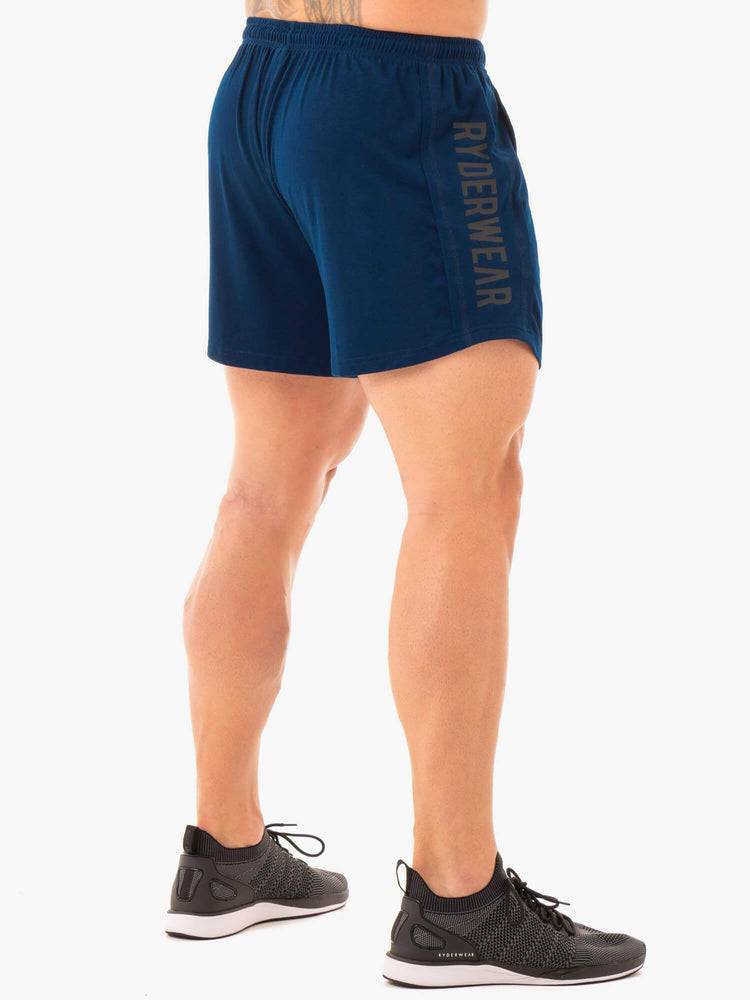 Szorty Męskie Ryderwear Men Shorts Arnie Granatowe | PL2803CE