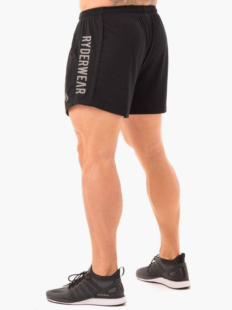 Szorty Męskie Ryderwear Men Shorts Arnie Czarne | PL2805ZG