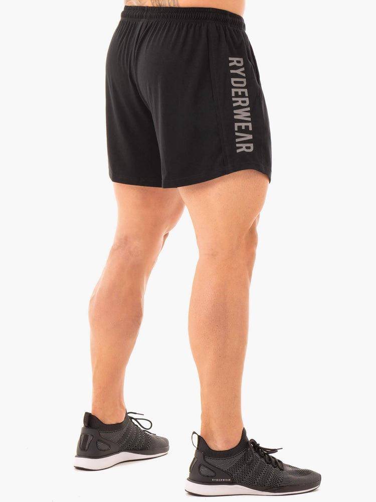 Szorty Męskie Ryderwear Men Shorts Arnie Czarne | PL2805ZG