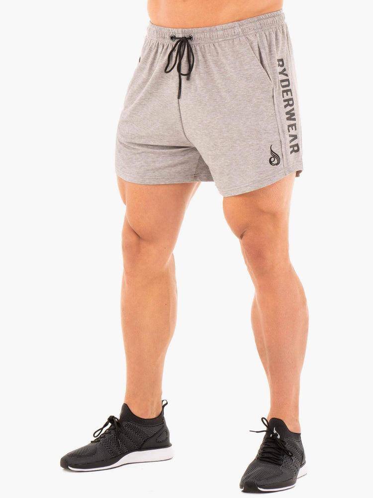 Szorty Męskie Ryderwear Men Shorts Arnie Szare | PL2806LH