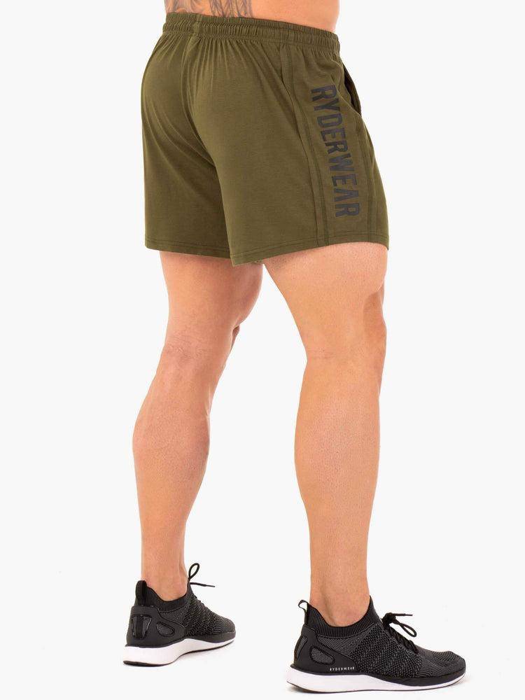 Szorty Męskie Ryderwear Men Shorts Arnie Khaki | PL2807KI