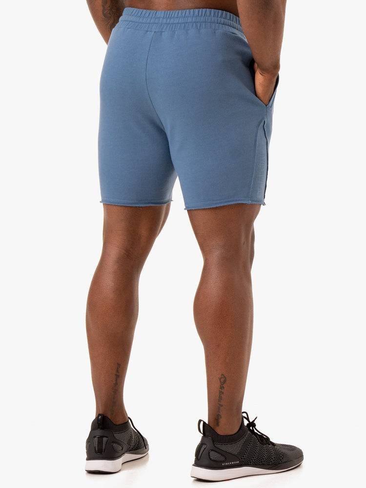 Szorty Męskie Ryderwear Men Shorts Force Track Niebieskie | PL2779WY