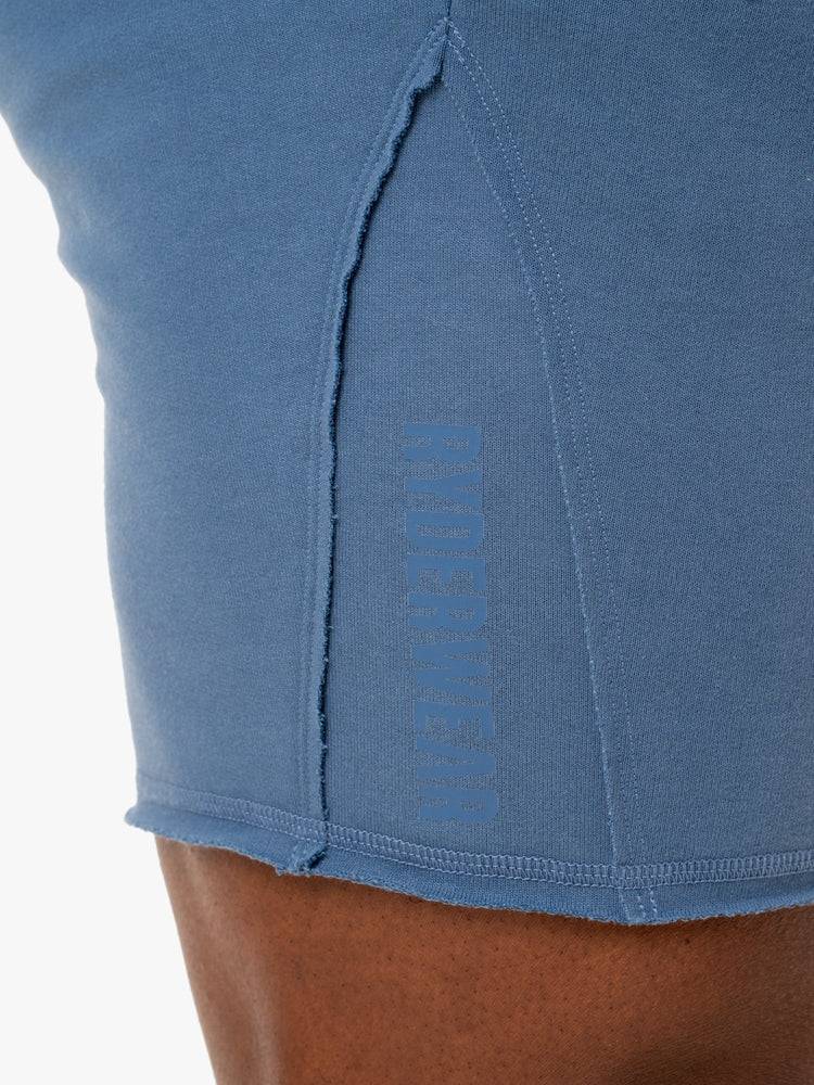 Szorty Męskie Ryderwear Men Shorts Force Track Niebieskie | PL2779WY