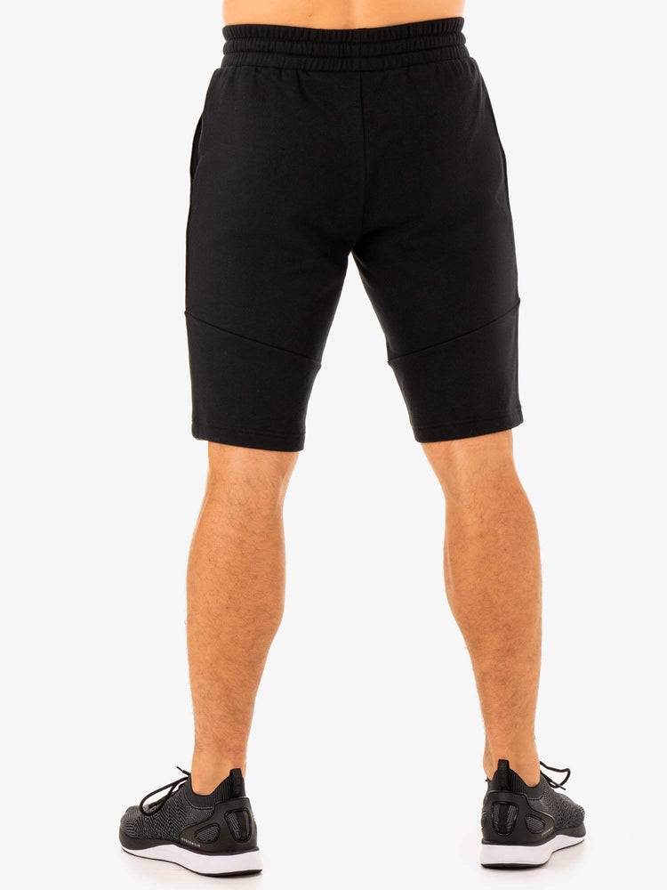 Szorty Męskie Ryderwear Men Shorts Limitless Track Czarne | PL2772OR