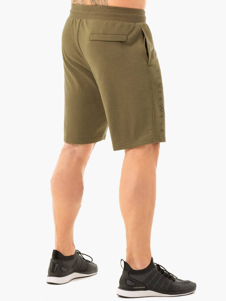 Szorty Męskie Ryderwear Men Shorts Original Track Khaki | PL2761LH