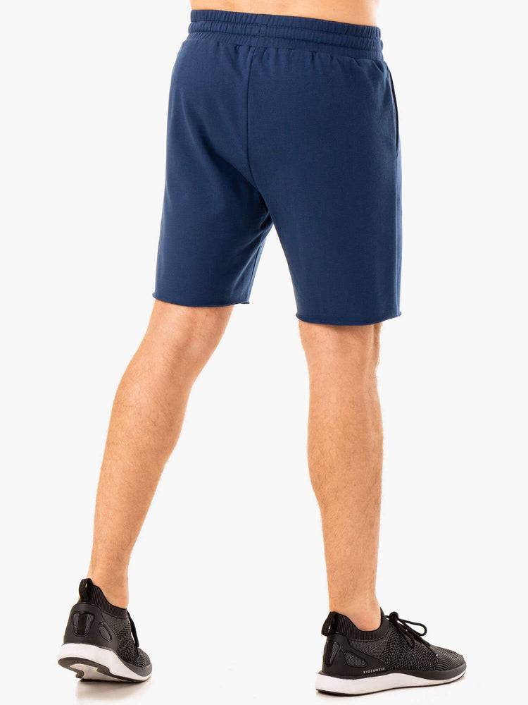 Szorty Męskie Ryderwear Men Shorts Recharge Track Gym Niebieskie | PL2748YU