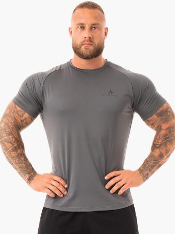 Koszulki Męskie Ryderwear Men T Shirts Breeze Szare | PL2947ZG